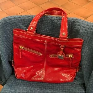 Dooney Bourke patent leather purse